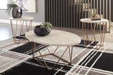 Warmstead Furniture - Ashley Furniture - Tarica Table (Set of 3) - Occasional Table Set (3/CN) / Two-tone - T385-13